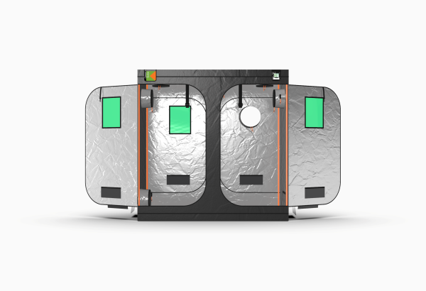 Green Qube V2 Grow Tent GQ1020 1 x 2 x 2m OR 2 2m FRONT
