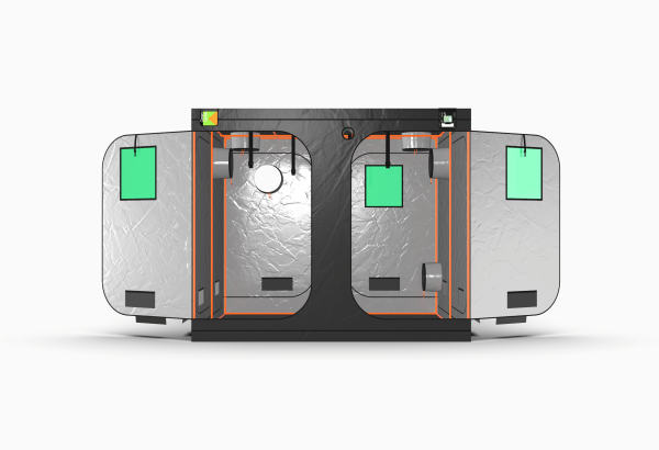Green Qube V2 Grow Tent GQ240 2 4 x 2 4 x 2m OR 2 2m FRONT 2
