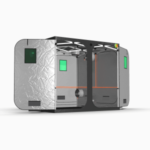 Quick Qube Grow Tent QQ240 2 4 x 2 4 x 2 2m SIDE 2