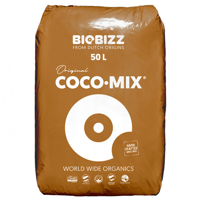biobizz substrate coco mix coconut fibers in 50 l