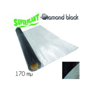 superplant mylar diamond black backing 12 x 30 m