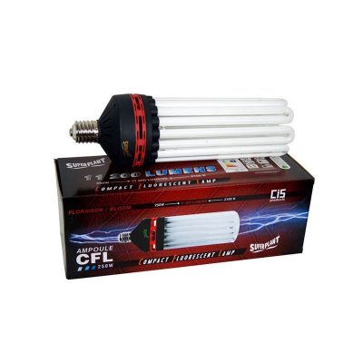Superplant - CFL 250W Flowering Bulb 2100K° V2, economical lamp, E40