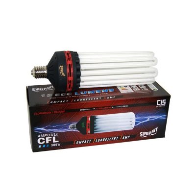 Superplant - CFL 300W Flowering Bulb 2100K° V2, economical lamp, E40