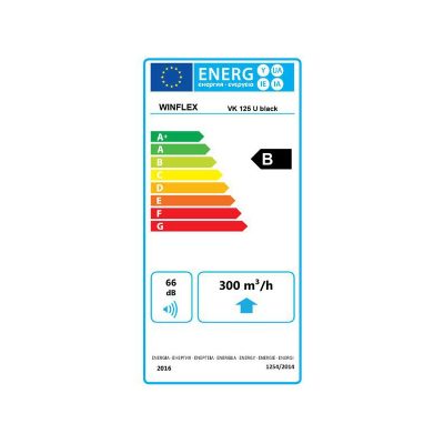 Winflex - VKU 125mm 365m³/H air extractor thermostat-variator - Image 3