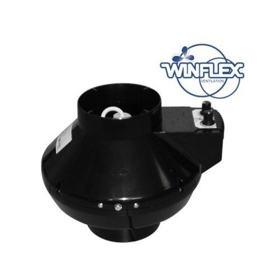 Winflex - VKU 125mm 365m³/H air extractor thermostat-variator